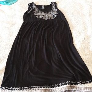 Girls black dress